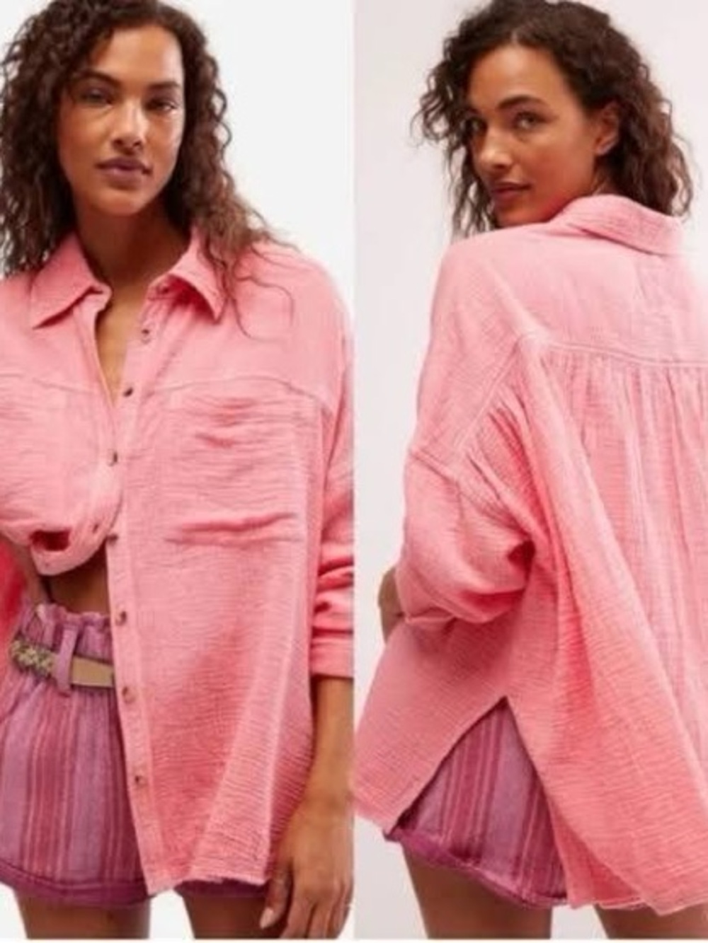 We The Free Cardiff Top by Free People Vibrant “Pinky Promise” Colorway